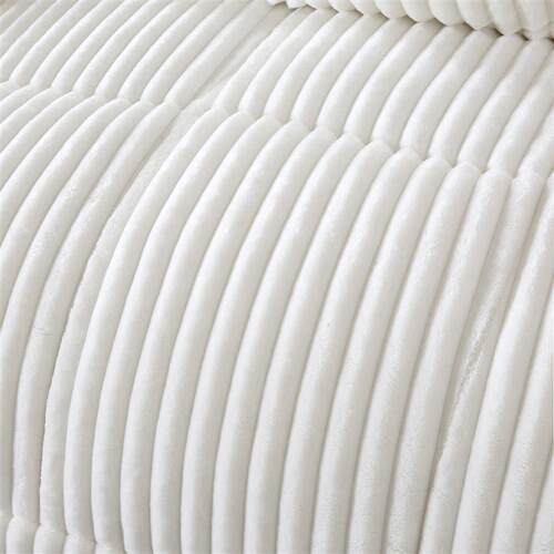 Warm fleece Duvet Blanket Insert Quilt Comforter Bedding