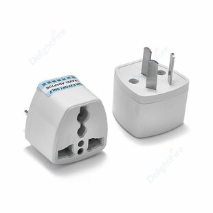 US To EU Plug Adapter Korea KR Euro Europea To America China
