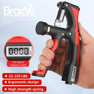 R-shaped Spring Grip Professional Hand Grips for Wrist Sreng