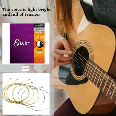 11002 11052 16027 Anti-Rust Acoustic Guitar Strings Electric