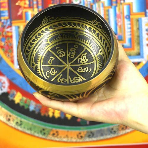 Nepal singing bowl sound therapy Buddha sound bowl manual Bu