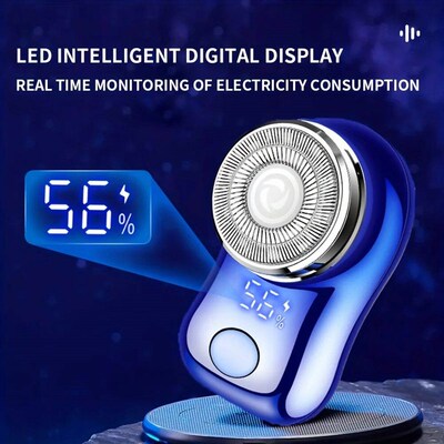 Mens Capsule Electric Shaver, Mini Shaving Portable Electri