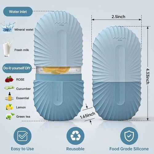 Ice Face Roller Ice Cube Beauty Massage Silicone Ice Mold Fo