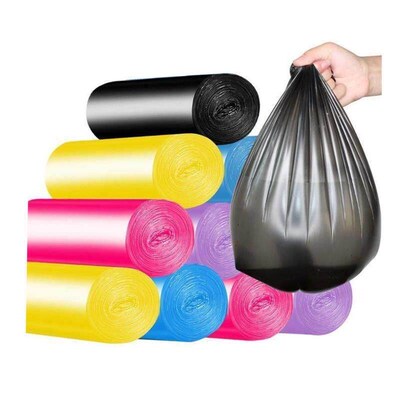Portable disposable garbage bag Black plastic trash bags