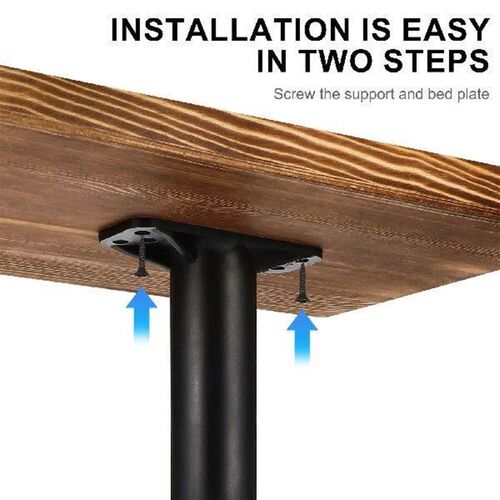 2 Pcs Adjustable Bed Support Frame Desk Legs Furniture