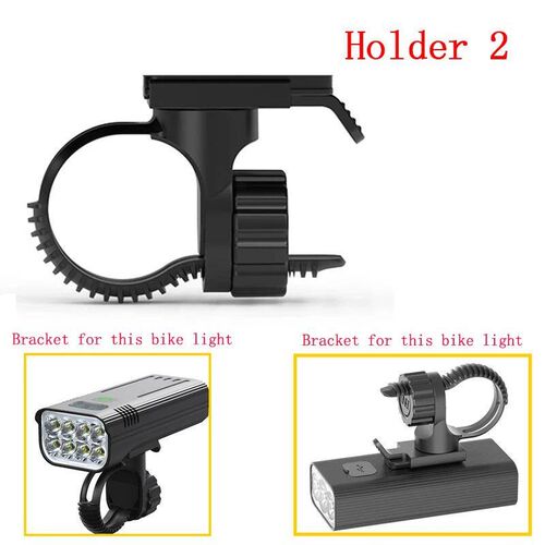 Bike Lights Quick Release Bicycle Headlight Holder Front LED