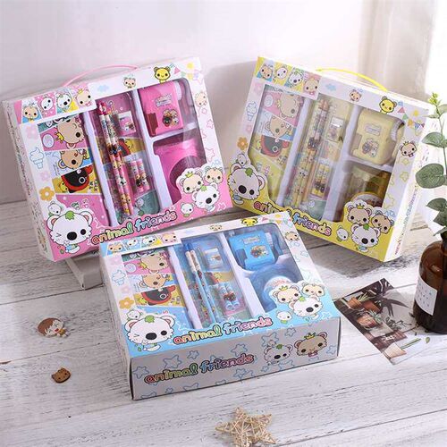 New Pen Casing Stationery Set Gift Box Sall Learning Supplie