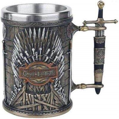 Game of Thrones Tankard Stainless Steel Resin Cups Beer Mug