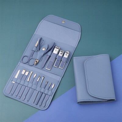 Stainless Steel Nail Clipper Set Quality Pedicure Knife Beau