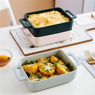 home oven rice plate baking utensils western dish bowl