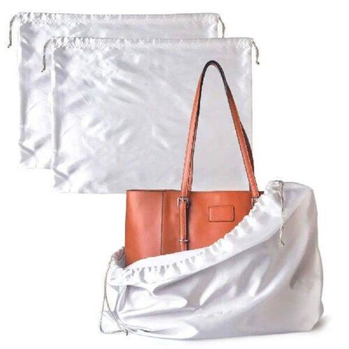 Reusable Silky Satin Dust Bags Large Capacity Shoes