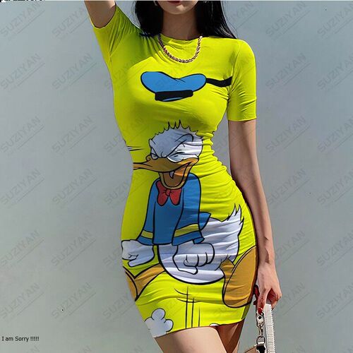 Hot selling womens short sleeved round neck tight fitting