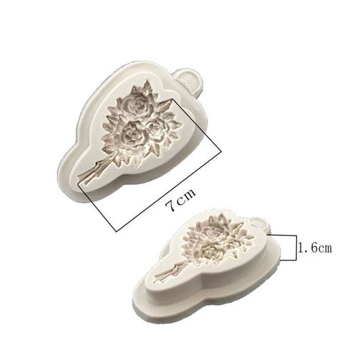 DIY Various flower bouquet Silicone Molds Gum Paste Chocolat