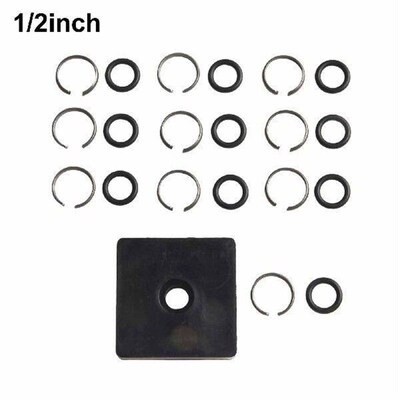 10pcs 1/2inch Wrench Retaining Ring Clip Square Drive