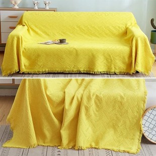 Inya Throw Blanket Textured Solid Soft Sofa Couch Cover Deco