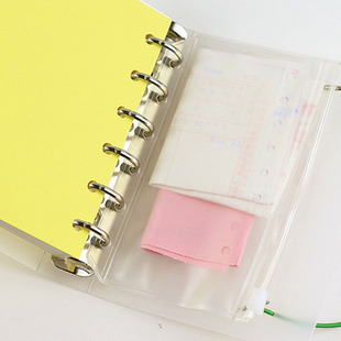 5pcs/lot File Organizer Storage Folder Standard Transparent