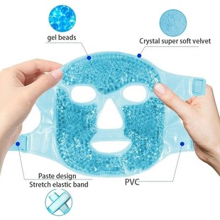 Ice Mask Face Eyes Cold Hot Compress Beauty Mask Reuse Facia
