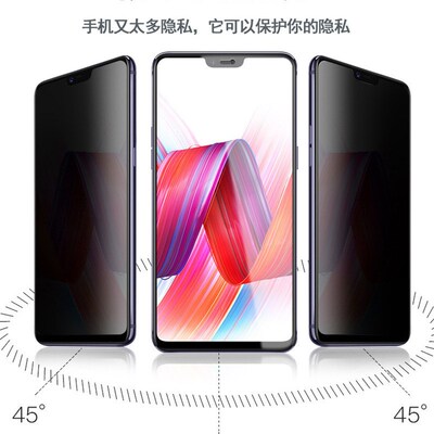 Cover Anti-Spy Screen Privacy Glass Film Protector for Samsu