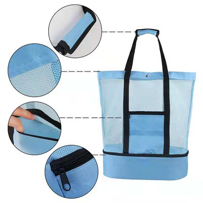 Heat Preservation Shoulder Beach Bag Large Capacity Picnic C