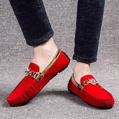 Big Size 38-48 Men Casual Shoes Fashion Men Shoes Suede Leat
