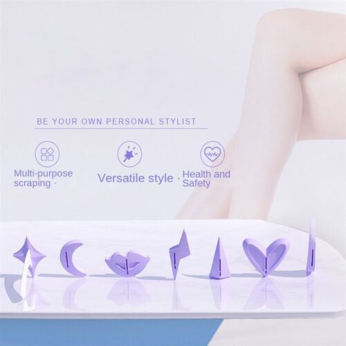 Bikini Privates Shaving Stencil Set Female Pubic Hair Trimme