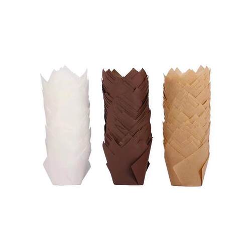 50Pcs Baking Cake Cups Cupcake Liners Disposable Paper Cake