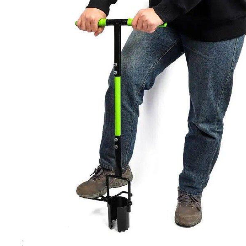 Bulb Transplanter Long Handled Crocus Planter Non-Slip