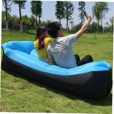 outdoor air sofa inflatable sleeping bed bag pillow 3