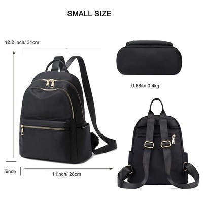 Ladies small lightweight backpack wallet travel backpack