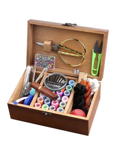 portable sewing kit tools 10 pieces set of hand sewing boxes