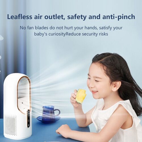Bladeless Fan Portable Air Conditioner LED Display Desktop F