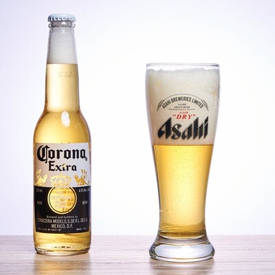 Asahi glass glass beer glass special glass for German bailon