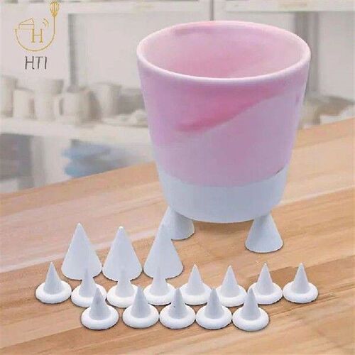 25pcs High Temperature Resistant Material Nail Cone Ceramic