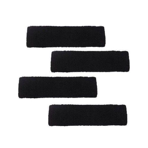 4 Pcs Head Band Yoga Headbands Cototn Hairband Tennis