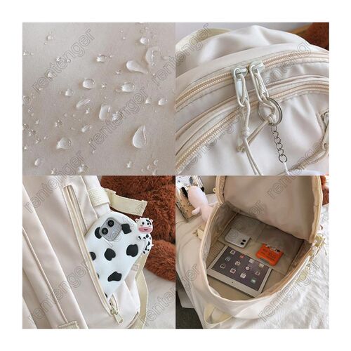 dent Backpack Lady Cute School Bag Female Cool Book Backpack