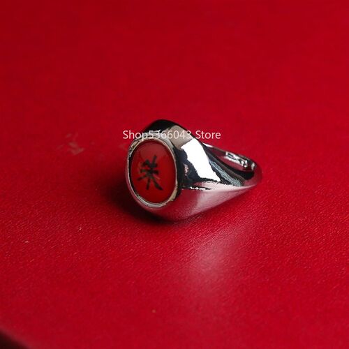 10pcs Akatsuki Cosplay Rings Itachi Hidan Tobi Pain Sasori D