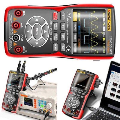 Digital Automotive Oscilloscope Multimeter 3.5inch Screen