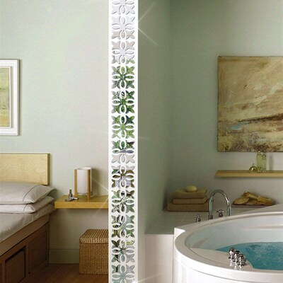 3D Acrylic Wall Mirror Stickers Home Dcor Mirrors for Bedroo