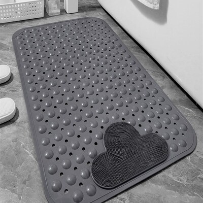 Bath Bathroom Floor Shower Rug Non-slip Mat guard carpet