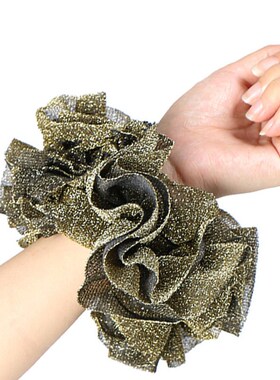 Shiny Velvet Elastic Headband Singlecolor Girl Hair Rope Hai