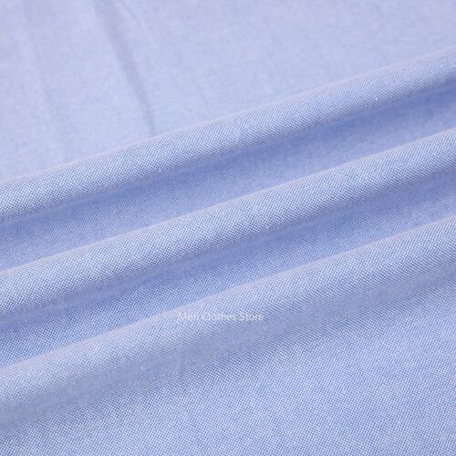 Mens Oxford Short Sleeve Square Collar Soild Plaid Striped