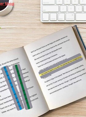 For Dyslexia People Paper Reading Guide Strip Reading Highli