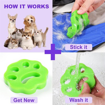 Pet Hair Remover for Laundry Fur Removal Tool Collector