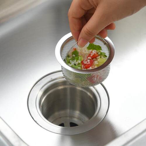Stainless Steel Kitchen Sink Drain Filter Universal Wash Bas