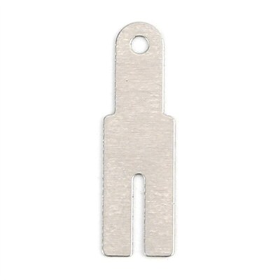 20x5.7x0.2mm 100 Piece Y-type Nickel Plated Steel Strap Stri