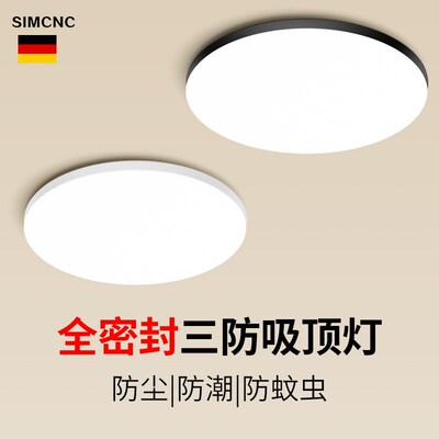 LED Ceiling light mosquito proof circular lamp balcony