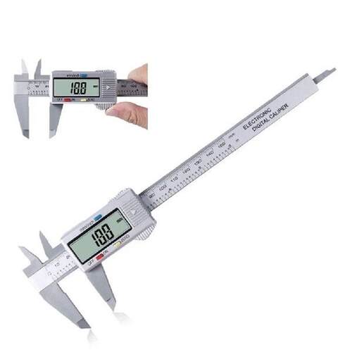 0150mm LCD Digital Depth RulAer Electronic Vernier Calipers