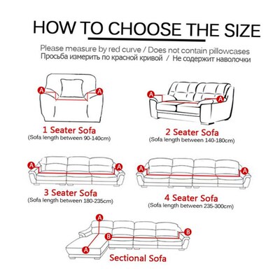 Elastic Sofa Cover Cotton All-inclusive Stretch Slipcover