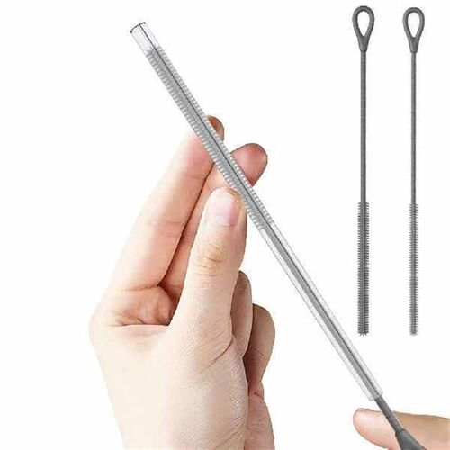 2Pcs Extra Long Straw Cleaner Brush 6mm 9mm Reusable Straw