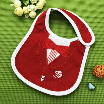 Baby Girl Boy Feeding Bibs Waterproof Apron Cartoon Towel Ki